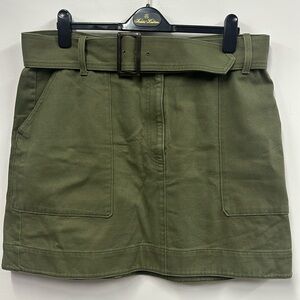 Banana Republic Olive Mini Skirt
